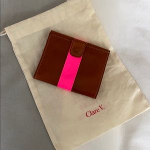 Clare V bifold wallet